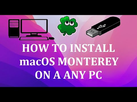 Как легко установить macOS Monterey на любой ПК с процессором Intel | Полное руководство по устан...
