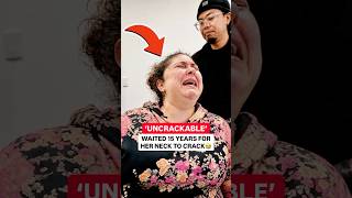 HER REACTION WAS *SO INSANE*😭😱 #chiropractic #backpain #neckpain #trending