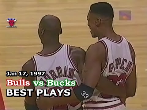 January 17, 1997 Bulls vs Bucks highlights