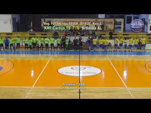 KMF Čaršija TS – Brđanka AL 7:6 (4:1), za 2 min 5 golовa; Trstenik SRB, 25. okt 2019.