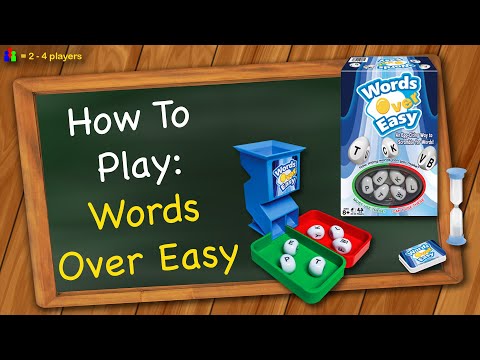 How to play Words Over Easy