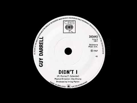 Guy Darrell - Didn't I