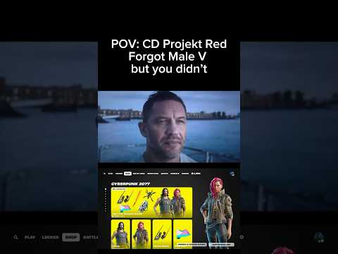CDPR Abandoned Male V and Gamers Should Be Furious #Cyberpunk2077 #MaleV #GamingRant