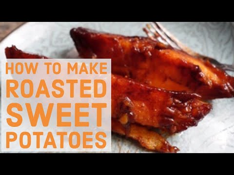 How To Make Roasted Sweet Potatoes || Cara Di Falco || Cara's Cucina