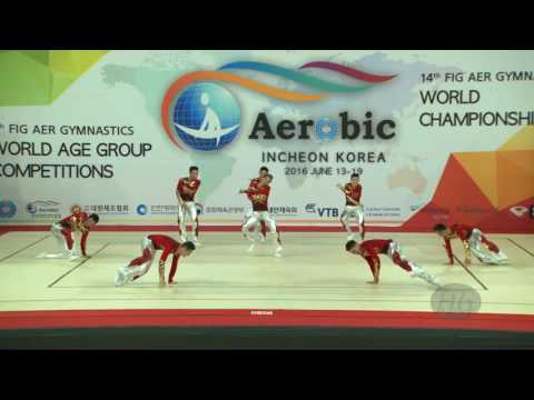 Mongolia  (MGL) - 2016 Aerobic Worlds, Incheon (KOR) - Qualifications Dance