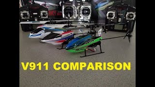 Wltoys V911 V1 vs V911 Pro vs V911S RC Helicopters | Which version is the best?