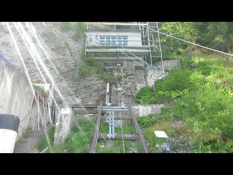 Standseilbahn 1937.01 Orsières Kraftwerk - Wasserschloss Bergfahrt Teil 3 - Funiculaire