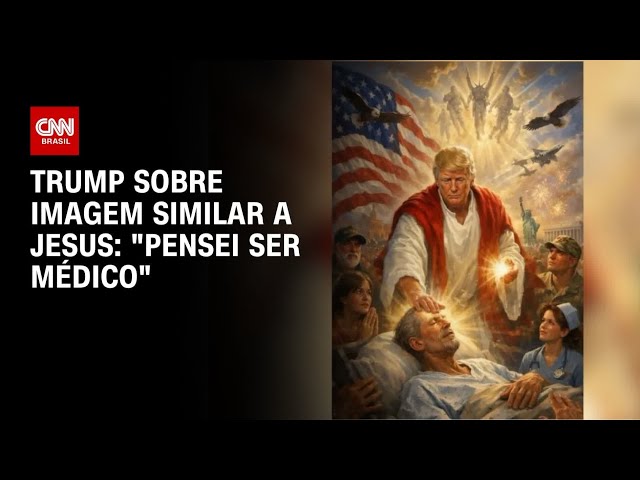 Trump publica imagem com roupa semelhante à de Jesus após críticas ao papa | CNN 360°
