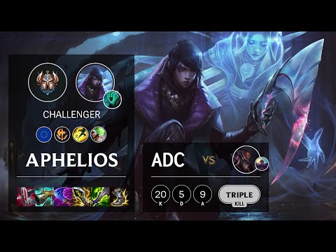 Aphelios ADC vs Lucian - EUW Challenger Patch 11.20