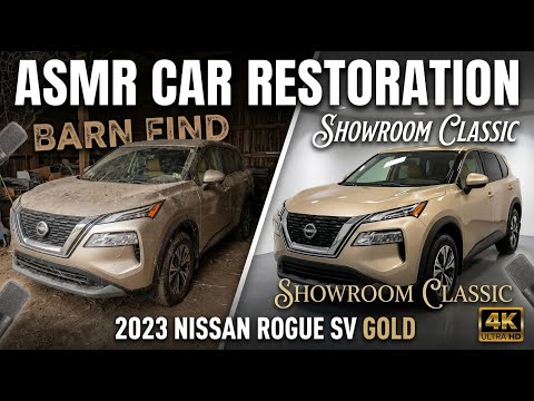 Thumbnail for ASMR Car Restoration 2023 nissan rogue sv gold Barn Find Full Restoration From Rusty to Showroom by Nota, Car, Nissan