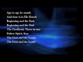 Chris Tomlin - How great is our God lyrics 
