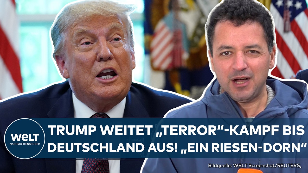 USA: Donald Trump weitet "Terror"-Kampf bis nach Deutschland aus! "Antifa-Ost" im Visier