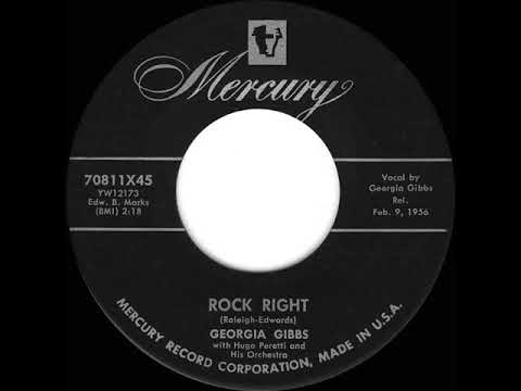 1956 HITS ARCHIVE: Rock Right - Georgia Gibbs