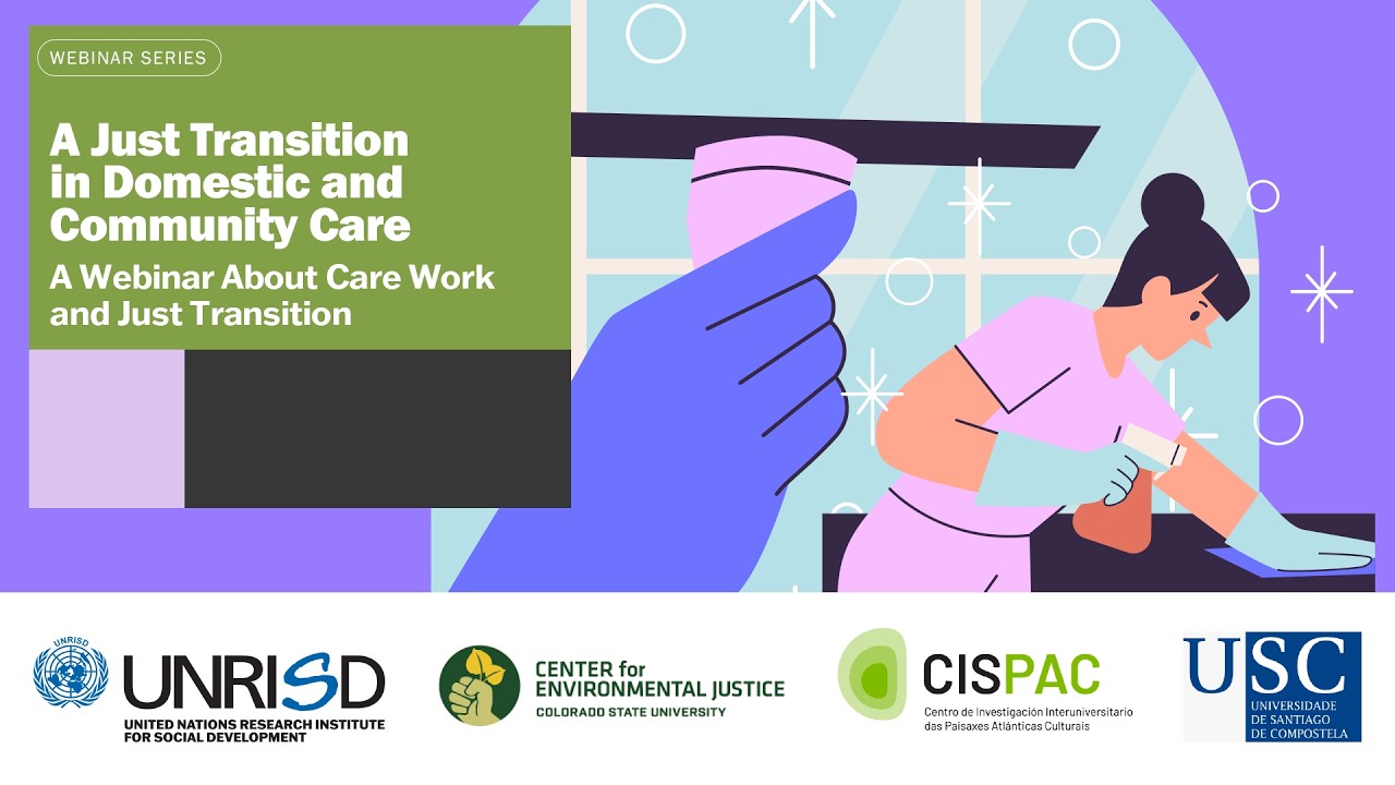 A Just Transition in Domestic and Community Care
