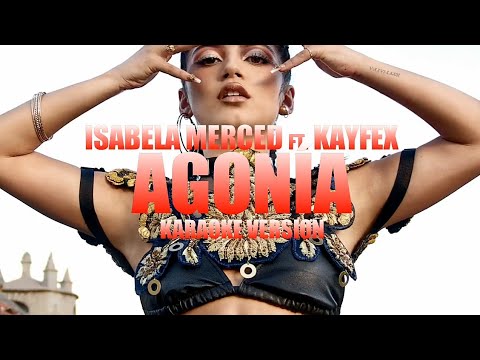 AGONÍA - Isabela Merced ft. KAYFEX (Instrumental Karaoke) [KARAOK&J]