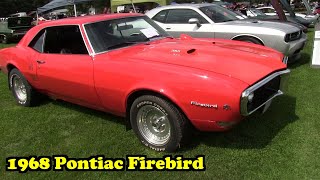 1968 Pontiac Firebird At The Country View Car Show 2024