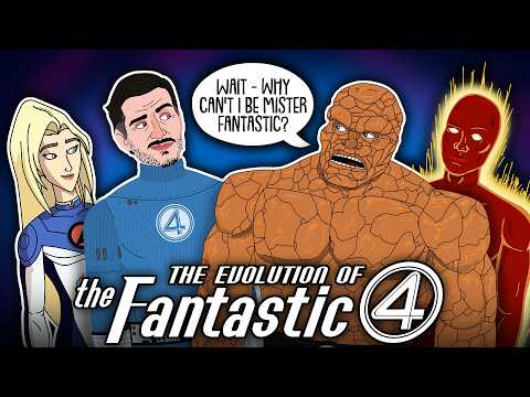 The Evolution of the Fantastic Four (ANIMATED)