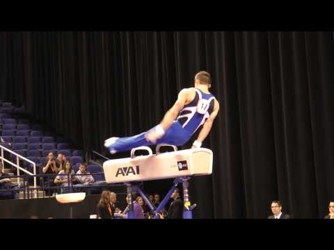 Sam Mikulak - Pommel Horse - 2014 AT&T American Cup