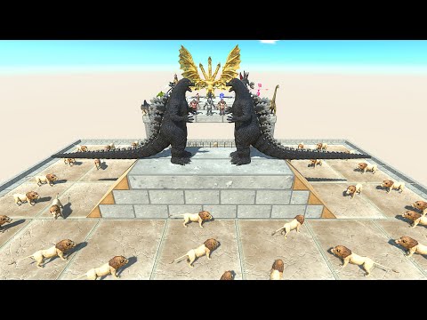 Each Unit Against Itself Above The Lions - Animal Revolt Battle Simulator