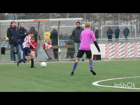 Nieuwerkerk JO14-1 VS Excelsior Maassluis JO14-1 gewonnen met 2-5