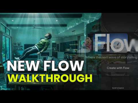 Using the NEW Google FLOW to Create Water Suspense Videos