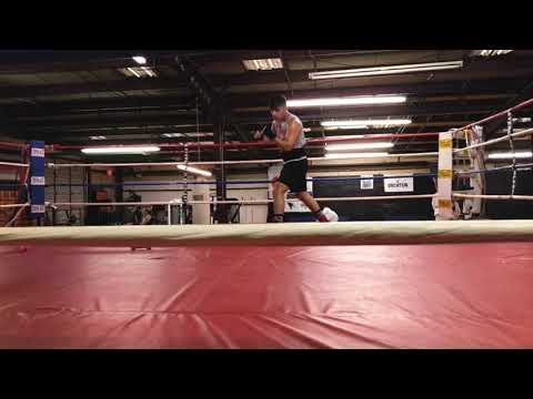 Sparring boxing training