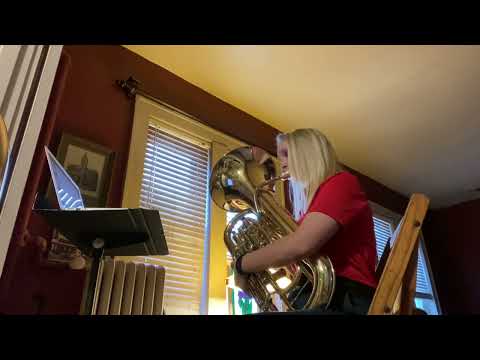 ATSSB Region 16 1A-4A Middle School Honor Band etude 2 year B euphonium