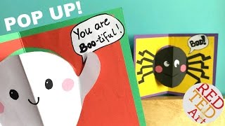 Easy Halloween Pop Up Cards (with Halloween Jokes for Kids) - Easy Paper Crafts DIY