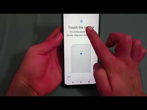 fingerprint lock set Karen LG k42, how to set fingerprint lock in LG k42