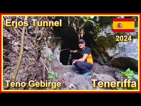 Teneriffa 2024 | Erjos Tunnel | Kleines Abenteuer im Teno Gebirge | 4K |