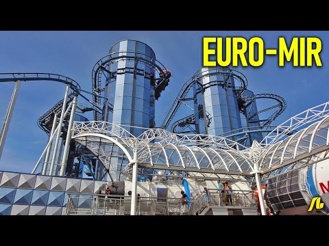 EURO MIR Roller Coaster POV - Europa Park
