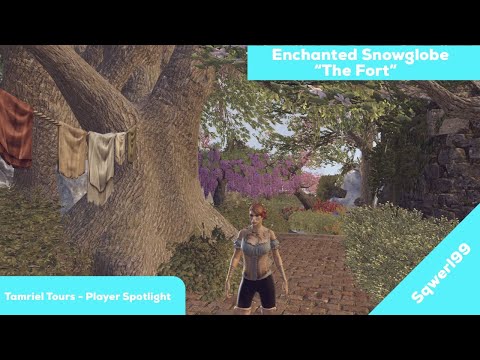 ESO Housing:Tamriel Tours Spotlight @sqwerl99 - Enchanted Snowglobe