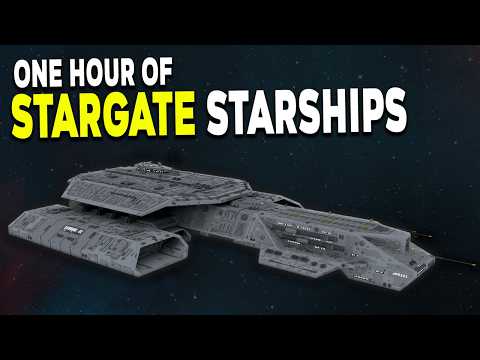 ONE HOUR of STARGATE Starships Lore and Information - Sci-Fi Explained!