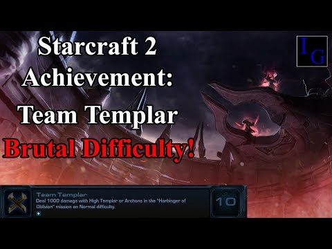 Team Templar 10th Anniversary Achievement | BRUTAL Difficulty Guide Starcraft 2 SC2 LotV