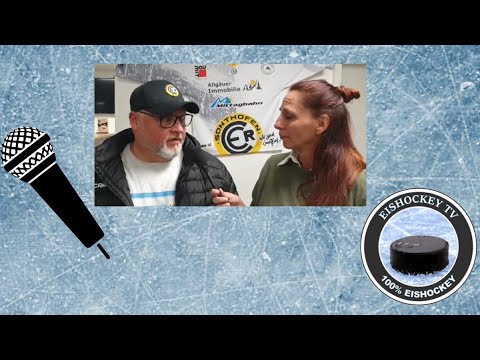 Interview Helmut Wahl I Testspiel ERC Sonthofen - SC Forst Nature Boyz