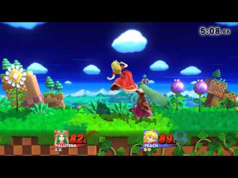 SSB4 Friendlies: (Neptune Shiranui) Palutena vs (Baba) Peach