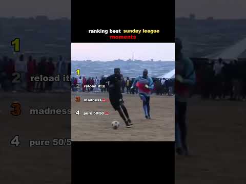 RANKING BEST SUNDAY LEAGUE MOMENTS #shorts