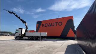 Volvo FH 500 8x4*4 HIAB 408E-6 + JIB / PLATFORM L=6434 mm flatbed truck for sale - Image 5 | Autoline IN Volvo FH 500 8x4*4 HIAB 408E-6 + JIB / PLATFORM L=6434 mm flatbed truck | Image 5 - Autoline