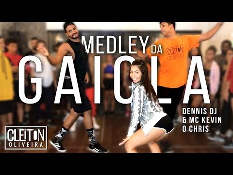 Medley da Gaiola - Dennis DJ & MC Kevin o Chris (COREOGRAFIA) Cleiton Oliveira / IG: @CLEITONRIOSWAG