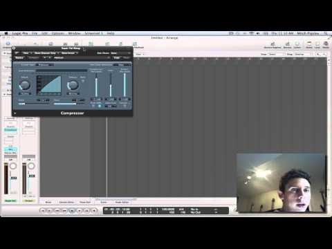 Logic Pro 9 Tutorial - Deadmau5 Style Compression Sidechaining