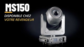 Algam Lighting MS150 - Lyre spot 150W avec anneau LED RGB - Video