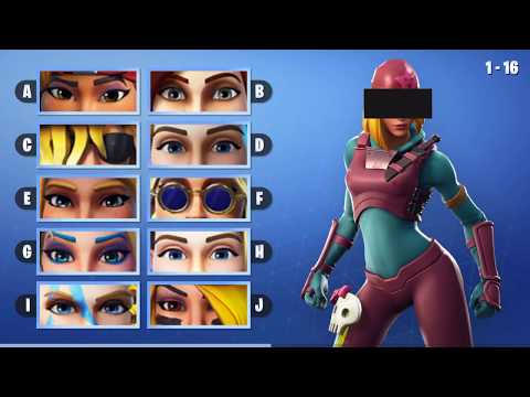 Adivina los ojos de la skin- Fortnite_Clips