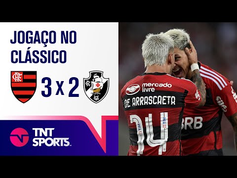 ARRASCAETA FAZ GOL ABSURDO, ZAGUEIROS FALHAM E FLA SAI NA FRENTE NA SEMIFINAL | FLAMENGO 3X2 VASCO