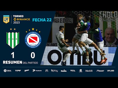 #TorneoBinance 2023 | Fecha 22 | resumen de Banfield - Argentinos