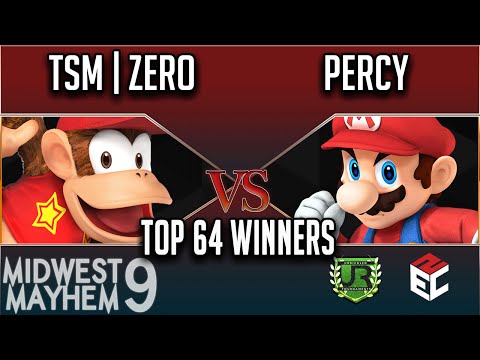 Midwest Mayhem 9 TOP 64 WINNERS - TSM | ZeRo (Diddy Kong) vs Percy (Mario)