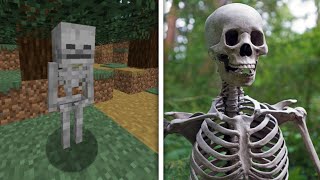 Minecraft characters in real life
