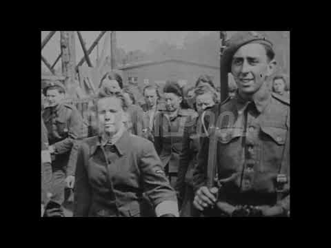 Concentration Camp, Liberation, 1945