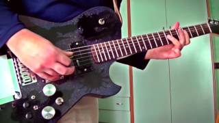 The Groove - Muse Guitar Cover by Luca Nisi (Guitar replica)