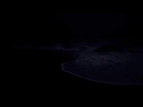 Sleeping On A Soft Sandy Beach, Warm Summer Night With Relaxing Waves, 12 Hours of Deep Sleeping