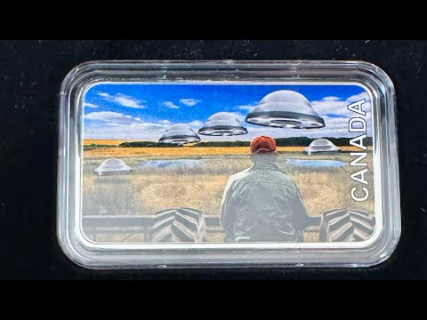 2024 Canadian Silver Coin Paranormal unexplained phenomena